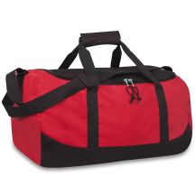 24 Pieces 20 Inch Duffel Bag Red Color Only - Duffel Bags