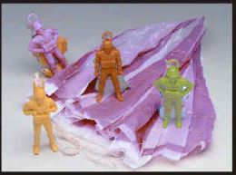 288 Wholesale Hard Plastic Parachutist,