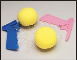 144 Pieces 5.5" Sponge Ball Gun - Magic & Joke Toys