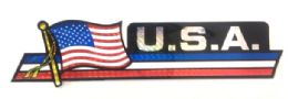 72 Pieces 3" X 12" Usa Decal - Stickers