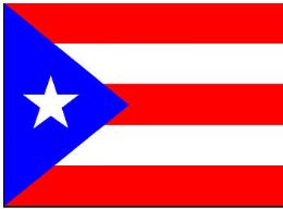 12 Wholesale 3' X 5' Polyester Flag, Puerto Rico, With Grommets