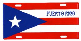 24 Wholesale "puerto Rico" Metal License Plate