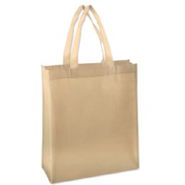 100 Wholesale 15 Inch Grocery Tote Bag -Khaki Color Only