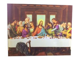 12 Units of Last Supper Canvas Picture - Wall Decor
