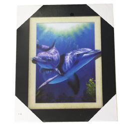 12 Wholesale 5d Dolphin Mom&baby Canvas Picture