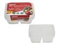 24 Wholesale 10pc Food Containers, 2-Section