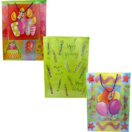 96 Pieces Birthday Gift Bags, 17 3/4" X 13" X 4" - Gift Bags Everyday