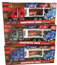 36 Wholesale Truck With/ 4 Cars