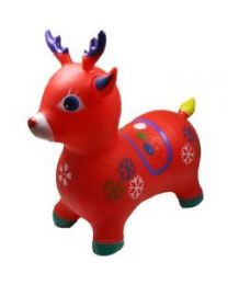 24 Pieces Inflatable Jumping Red Deer Without Light And Sound - Inflatables