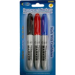 24 Units of Jumbo Permanent Markers - Broad Tip - Markers