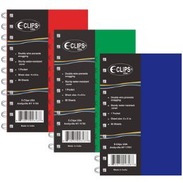 48 Pieces Poly Notebook - Assorted Colors - Notebooks