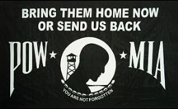 12 Pieces 3' X 5' Polyester Flag, Pow - "send Them Home Now Or Send Us Back", With Grommets - Flag
