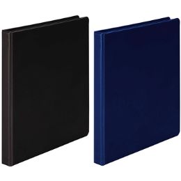 12 Pieces 1/2" Black And Blue Vinyl Binder - Binders