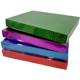 48 Wholesale Holographic Gift Boxes, 4 Pack