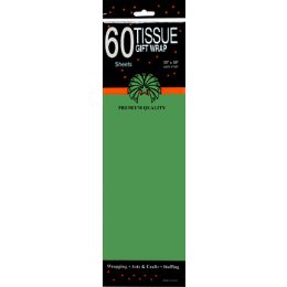 24 Pieces Green Tissue Paper Economy Pack - Tissue Paper