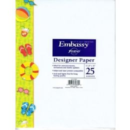 36 Bulk Summer Fun Themed Printed Paper