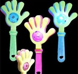 48 Wholesale Flashing Soccer Hand Clappers
