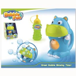 12 Wholesale Hippo Bubble Maker
