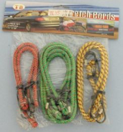48 Pieces 6pc Bungee Cord - Rope and Twine