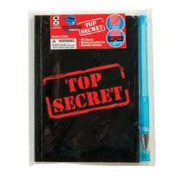 36 Pieces Top Secret Confidential Spy Notebook - Notebooks