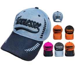 12 Wholesale Air Mesh Tennessee Hat