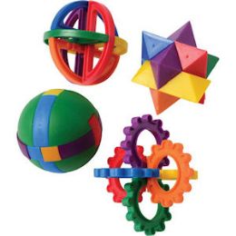 144 Wholesale Plastic Puzzle Ball Assortments