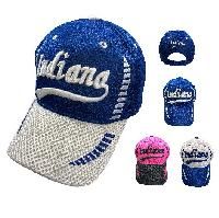 72 Wholesale Air Mesh Indiana Hat