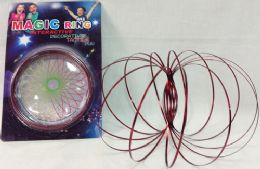 12 Wholesale Wholesale Red Flow Ring Magic Ring Kinetic Spring Toy