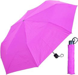 12 Wholesale 42" Manual Super Mini Umbrellas - Assorted Colors