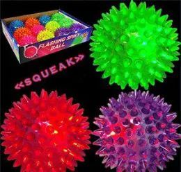 24 Wholesale 2.75" Flashing Spiky Balls