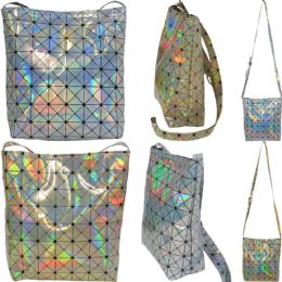 36 Wholesale Crossbody Bags With/ Adjustable Straps - Geometric Prints