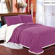 12 Wholesale Mermaid Oversize Sherpa Blankets Queen Size In Mauve