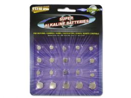 72 Wholesale Alkaline Button Cell Batteries