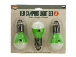12 Bulk Led Hanging Camping Light Set