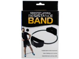 12 Pieces Sidestep Lateral Resistance Band - Workout Gear