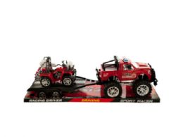 6 Wholesale Friction Powered Fire Rescue Trailer Truck With Atv