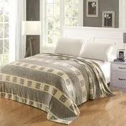 12 Wholesale Cameo Blankets Queen Size In Portico