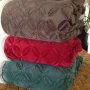 6 Wholesale Fantasia Sherpa Blanket Queen Size In Assorted Color