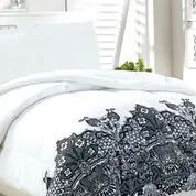3 Pieces 3 Pieces Mini Set In Full Queen Lace Print - Comforters & Bed Sets