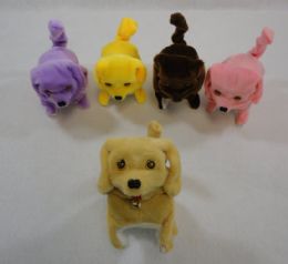 24 Wholesale Barking And Rolling Dog [solid Color]