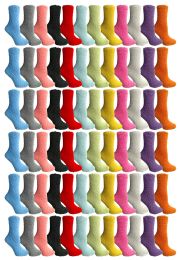 60 Wholesale Yacht & Smith Women's Solid Colored Fuzzy Socks Assorted Colors, Size 9-11