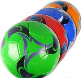 10 Pieces Official Size Swirly Soccer Balls - Balls