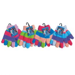 120 Units of Winter Kid Fuzzy Glove - Fuzzy Gloves