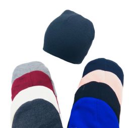48 Pieces Assorted Colors Winter Ski Beanie Hats - Winter Beanie Hats