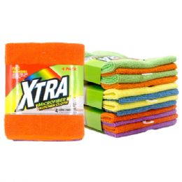 48 Wholesale 4 Pack Xtra Micro Fiber Cloth