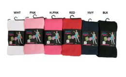120 Pairs Girls Acrylic Tights - Childrens Tights