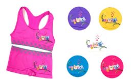 144 Pairs Girl's Seamless Racer Back Bra And Boxer Set - Girls Underwear and Pajamas