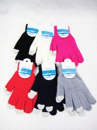 36 Pairs Winter Fashion Touch Scream Gloves - Conductive Texting Gloves