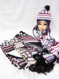 36 Pairs Ladies Fashion Winter Beanie And Scarf Set - Winter Sets Scarves , Hats & Gloves