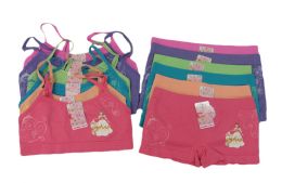 144 Wholesale Girls Seamless Bra & Boxer Set